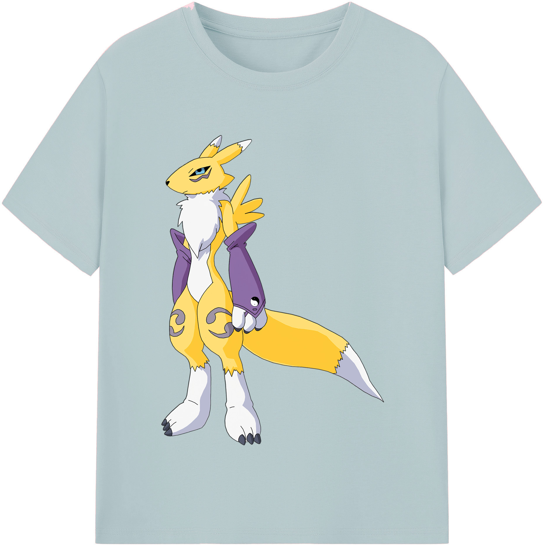 （画像用） Digimon デジタルモンスター/デジモン 綿100％半袖Tシャツ（フロントプリント）